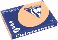 Clairefontaine Trophee Papier Aprikose 160g/m² DIN-A3 - 250 Blatt